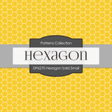 Hexagon Solid Small Digital Paper DP6270A - Digital Paper Shop