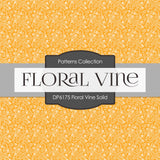 Floral Vine Solid Digital Paper DP6175A - Digital Paper Shop