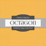 Octagon Solid Small Digital Paper DP6262A - Digital Paper Shop