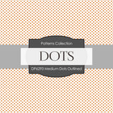 Medium Dots Outlined Digital Paper DP6293A - Digital Paper Shop