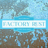 Rusty Metal Digital Paper DP2487 - Digital Paper Shop