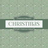 Christmas College Digital Paper DP4401D - Digital Paper Shop