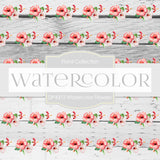 Watercolor Flowers Digital Paper DP4312 - Digital Paper Shop - 2