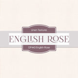 English Rose Linen Digital Paper DP443 - Digital Paper Shop