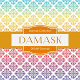 Damask Digital Paper DP2469 - Digital Paper Shop