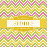 Spring Party Digital Paper DP4354 - Digital Paper Shop