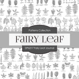 Fairy Leaf Journal Digital Paper DP6217A - Digital Paper Shop