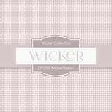 Wicker Basket Digital Paper DP2183 - Digital Paper Shop