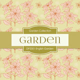 Engilsh Garden Digital Paper DP2351 - Digital Paper Shop