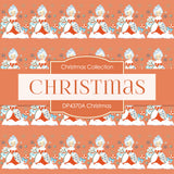 Christmas Papers Digital Paper DP4370A - Digital Paper Shop