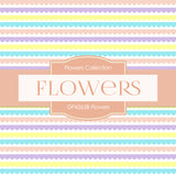 Flowers Digital Paper DP4365B - Digital Paper Shop