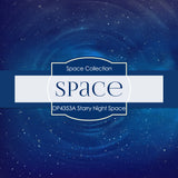 Starry Night Space Digital Paper DP4353A - Digital Paper Shop