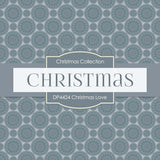 Christmas Love Digital Paper DP4424 - Digital Paper Shop