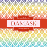 Damask Digital Paper DP2469 - Digital Paper Shop