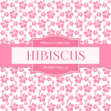 Hibiscus Digital Paper DP4383 - Digital Paper Shop