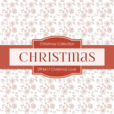 Christmas Love Digital Paper DP4417 - Digital Paper Shop