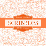 Scribbles Digital Paper DP4384 - Digital Paper Shop