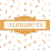 Alphabets Digital Paper DP4430 - Digital Paper Shop