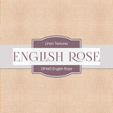 English Rose Linen Digital Paper DP443 - Digital Paper Shop