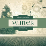 Winter Digital Paper DP711 - Digital Paper Shop - 4