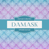 Damask Digital Paper DP2468 - Digital Paper Shop