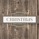 Christmas Love Digital Paper DP4415 - Digital Paper Shop