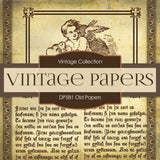 Old Papers Digital Paper DP581 - Digital Paper Shop