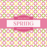 Spring Party Digital Paper DP4354 - Digital Paper Shop