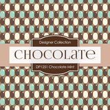 Chocolate Mint Digital Paper DP1251 - Digital Paper Shop
