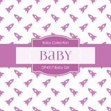 Baby Girl Digital Paper DP4317 - Digital Paper Shop - 3