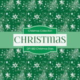 Christmas Stars Digital Paper DP1582 - Digital Paper Shop