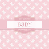Baby Girl Digital Paper DP3844 - Digital Paper Shop - 4