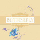 Butterfly Meadows Digital Paper DP3777 - Digital Paper Shop