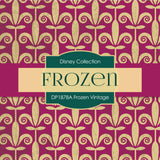 Frozen Vintage Digital Paper DP1878A - Digital Paper Shop