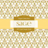 Sage Gold Digital Paper DP1166A - Digital Paper Shop