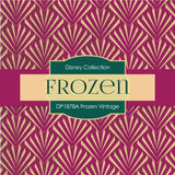 Frozen Vintage Digital Paper DP1878A - Digital Paper Shop