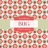 Ladybug Digital Paper DP4957A - Digital Paper Shop