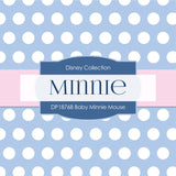 Baby Minnie Mouse Digital Paper DP1876B - Digital Paper Shop