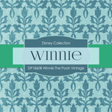 Winnie The Pooh Vintage Digital Paper DP1859B - Digital Paper Shop - 2