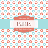 Bonjour Paris Digital Paper DP1262C - Digital Paper Shop