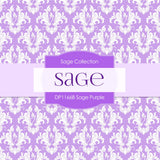 Sage Purple Digital Paper DP1166B - Digital Paper Shop