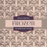 Frozen Vintage Digital Paper DP1878B - Digital Paper Shop