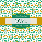 Owl St. Patrick Digital Paper DP4969B - Digital Paper Shop - 2