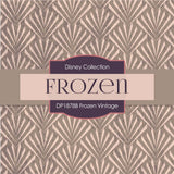 Frozen Vintage Digital Paper DP1878B - Digital Paper Shop