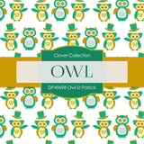 Owl St. Patrick Digital Paper DP4969B - Digital Paper Shop - 4