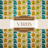 Virus Digital Paper DP6133B - Digital Paper Shop