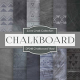Chalkboard Tribal Digital Paper DP048 - Digital Paper Shop