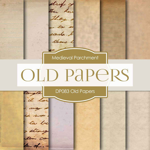 Old Papers Digital Paper DP083 - Digital Paper Shop