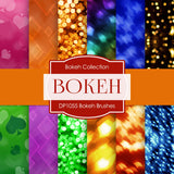 Bokeh Brushes Digital Paper DP1055 - Digital Paper Shop