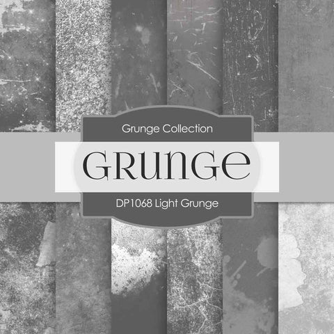 Light Grunge Digital Paper DP1068 - Digital Paper Shop